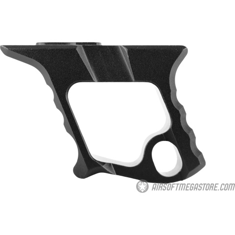 Atlas Custom Works M-LOK and KeyMod Skeletonized Aluminum Handstop - BLACK