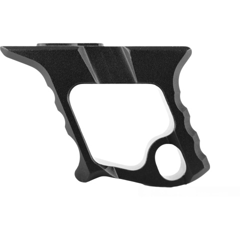 Atlas Custom Works M-LOK and KeyMod Skeletonized Aluminum Handstop - BLACK
