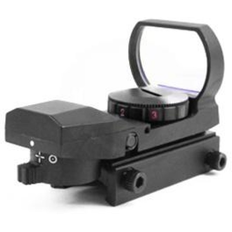 NcStar Panoramic 6-Intensity Red & Green Dot Sight w/ 4 Reticles