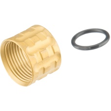 Atlas Custom Works PILLAR Full Metal -14mm Thread Protector - GOLD