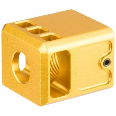 Atlas Custom Works Airsoft Stubby Compensator for G Series GBB Pistols [CCW] - GOLD