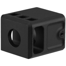 Atlas Custom Works Airsoft Stubby Compensator for G Series GBB Pistols [CCW] - BLACK