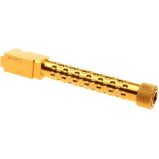 Atlas Custom Works Fluted / Threaded Outer barrel for G-series GBB Pistols - GOLD