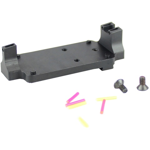 Atlas Custom Works RMR Fiber Sight Base Mount - BLACK