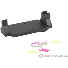 Atlas Custom Works RMR Fiber Sight Base Mount - BLACK