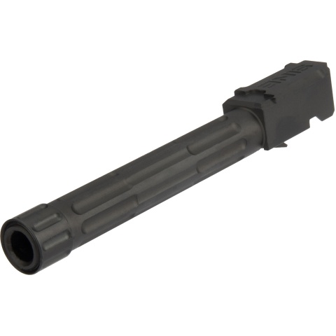 Armory Fluted / Threaded Outer Barrel for G-series GBB Pistols - BLACK