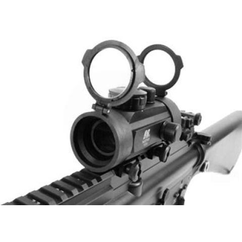 NcStar 1x30 Full Metal Rifle Red Dot Sight w/ 7-Level Intensity