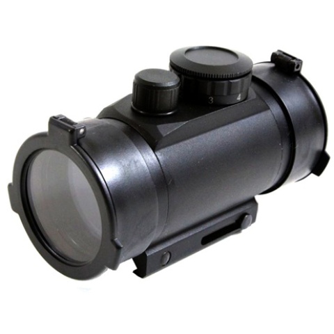 NcStar 1x42 Red Dot Scope w/ Adjustable 7-Level Intensity - BLACK