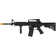 Lancer Tactical LT-04 ProLine Series M4 RIS Airsoft AEG [350 FPS] - BLACK