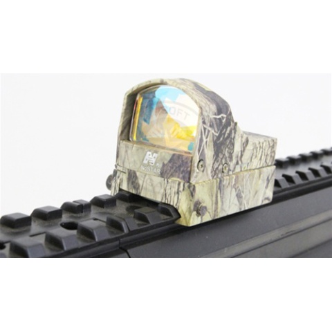 NcStar Airsoft Tactical Compact Red Dot Scope - WOODLAND