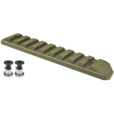 Atlas Custom Works 9-Slot KeyMod Picatinny Rail Segment - DARK EARTH