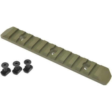 Atlas Custom Works 11-Slot M-LOK Picatinny Rail Segment- DARK EARTH