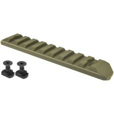 Atlas Custom Works 9-Slot M-LOK Picatinny Rail Segment - DARK EARTH