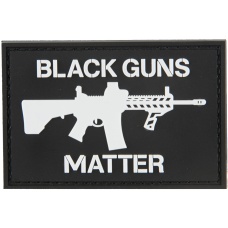 G-Force Black Guns Matter PVC Patch