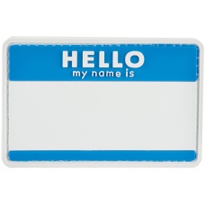 G-Force Hello My Name Is PVC Patch