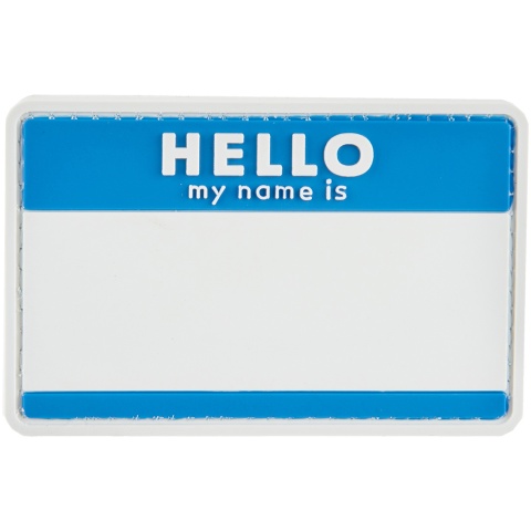 G-Force Hello My Name Is PVC Patch