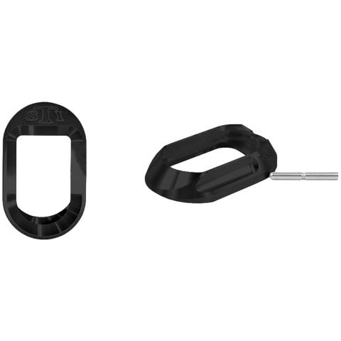 Airsoft Masterpiece Aluminum Anodized Competition Magwell for Hi-Capa Airsoft Pistols - BLACK