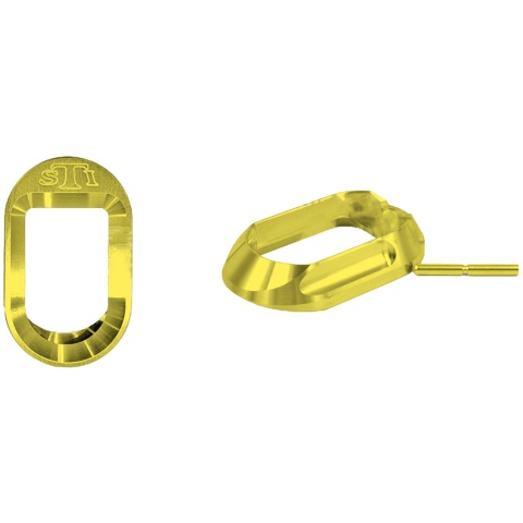 Airsoft Masterpiece Aluminum Anodized Competition Magwell for Hi-Capa Airsoft Pistols - GOLD