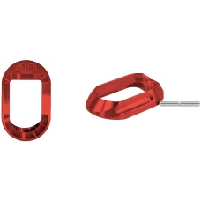 Airsoft Masterpiece Aluminum Anodized Competition Magwell for Hi-Capa Airsoft Pistols - RED