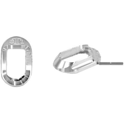 Airsoft Masterpiece Aluminum Anodized Competition Magwell for Hi-Capa Airsoft Pistols - SILVER