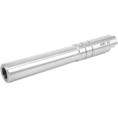 Airsoft Masterpiece .40 S&W Outer Barrel for 5.1 Hi-Capa - SILVER