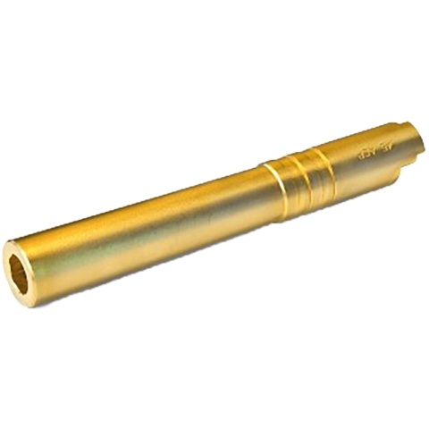 Airsoft Masterpiece .45 Steel ACP Outer Barrel for 5.1 Hi-Capa - GOLD