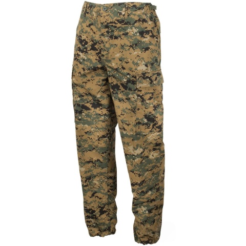 Propper Uniform Ripstop Reinforced MilSpec BDU Pants (SMALL) - WOODLAND DIGITAL