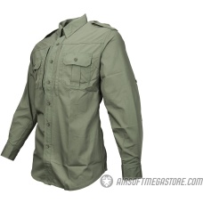 Propper Ripstop Reinforced Tactical Long-Sleeve Shirt (X-LARGE) - OD GREEN