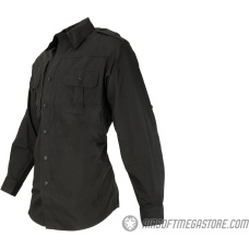 Propper Ripstop Reinforced Tactical Long-Sleeve Shirt (X-LARGE) - BLACK