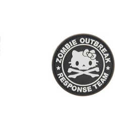 G-Force Zombie Outbreak Response Team Kitty PVC Morale Patch