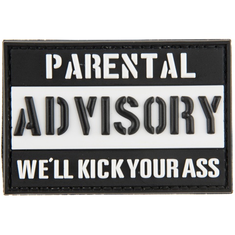 G-Force Parental Advisory: We'll Kick Your Ass PVC Morale Patch