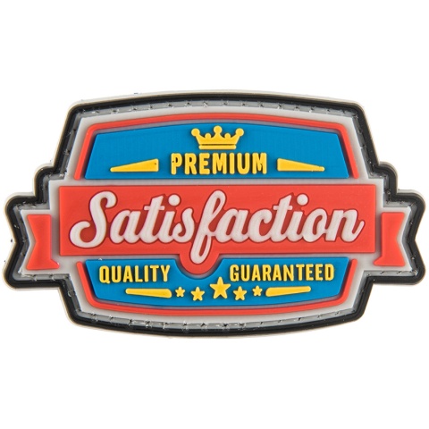 G-Force Satisfaction Guaranteed PVC Morale Patch