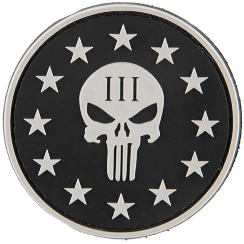 G-Force Punisher 3 Percenter Patch - BLACK
