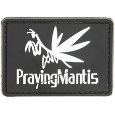 G-Force Praying Mantis PVC Morale Patch - BLACK