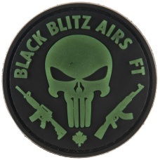 G-Force Black Blitz Airs FT PVC Morale Patch