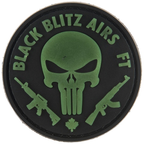 G-Force Black Blitz Airs FT PVC Morale Patch