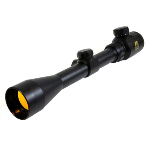 NcStar Shooter Series 3-9X40E Scope w/ ILLUMINATED RETICLE - BLACK