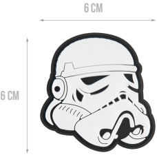G-Force Imperial Soldier Helmet PVC Patch - Black