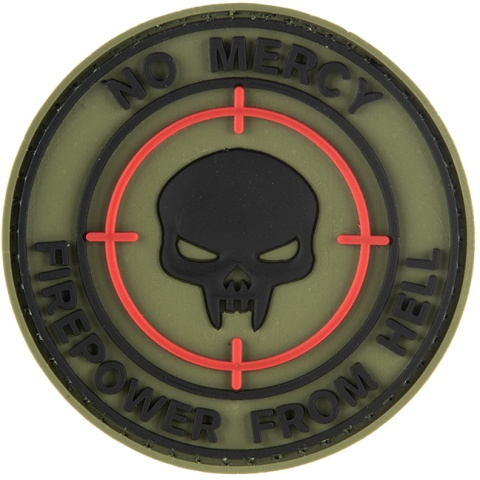 G-Force No Mercy Firepower From Hell PVC Patch