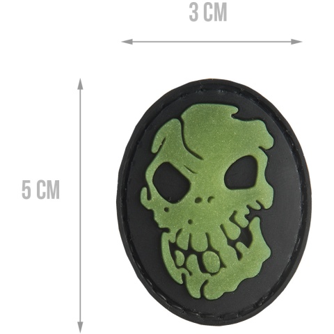 G-Force Skull Patch PVC Patch