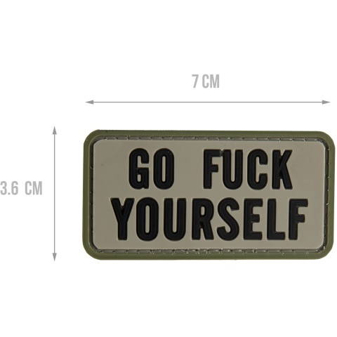 G-Force Go F*** Yourself PVC Morale Patch