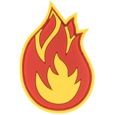 G-Force Fireball PVC Morale Patch