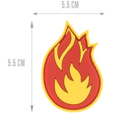 G-Force Fireball PVC Morale Patch