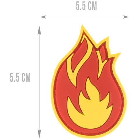 G-Force Fireball PVC Morale Patch