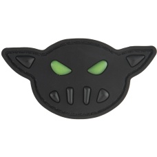 G-Force Black Sheep Warrior Glow In The Dark Face PVC Morale Patch