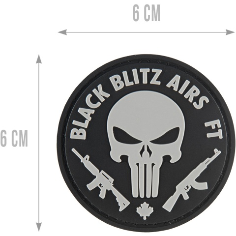 G-Force Black Blitz Airs FT PVC Morale Patch