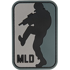 G-Force MLD Major League DoorKicker PVC Morale Patch - BLACK