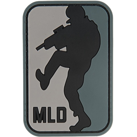 G-Force MLD Major League DoorKicker PVC Morale Patch - BLACK