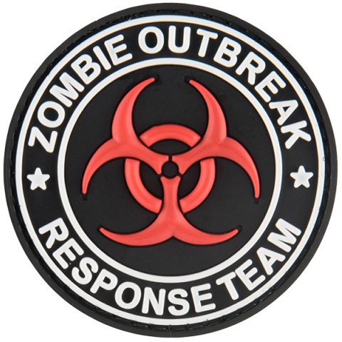 G-Force Zombie Outbreak Response Team Morale Patch - RED