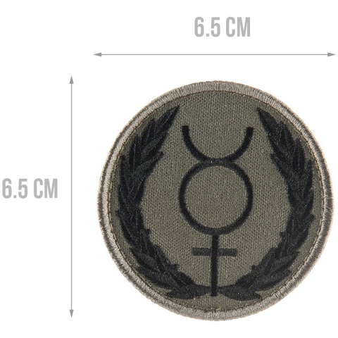 G-Force Mercury Symbol Embroidered Morale Patch
